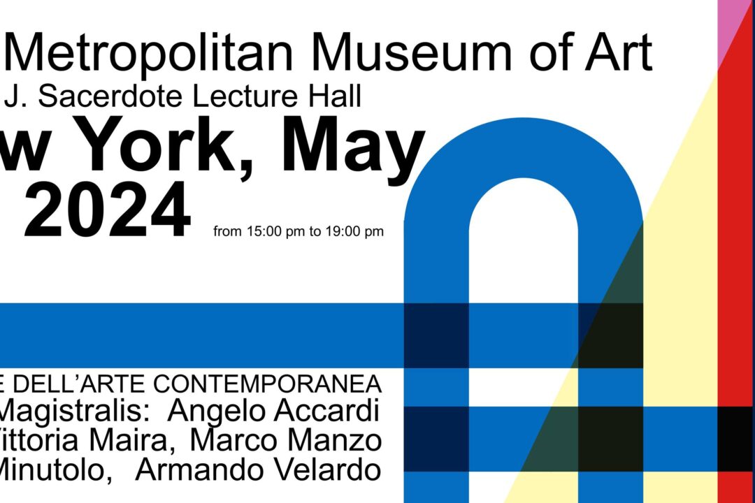Armando Velardo al Metropolitan Museum of Art di New York
